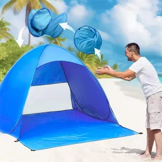 [EU Direct] Xmund PopUp Beach Tent,With Handbag - Compact Folding Design, Suitable For Outdoor Camping,Picnicking, And T
