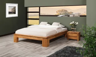 Futonbett Bett Massivholzbett MAISON XL Eiche massiv 80x200 cm
