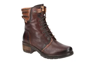 Pikolinos W1T-8812C1 caoba Damenstiefel SAN SEBASTIA in dunkelbraun + hellbraun
