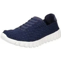 BERNIE MEV Bernie Mev BM62 Zip Vivaldi - Damen Schuhe Sneaker - Navy Sneaker
