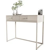 Lookway Konsolentisch BLANCO GLAMOUR Konsole in Kaschmir auf Gestell (1x Konsole), Breite: 100 cm