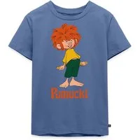 Spreadshirt T-Shirt Pumuckl Mit Frecher Pose Und Verschmitztem Lächeln Kinder Premium T-Sh (1-tlg)