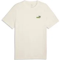 PUMA T-Shirt GRAPHICS 2 COLOR SMALL NO 1 LOGO TEE mit Rundhalsausschnitt, mit Kurzarm, mit Print-Applikation
