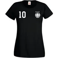 Youth Designz T-Shirt Deutschland Damen T-Shirt Trikot WM 2026 mit trendigem Motiv