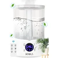 KNKA PRO Luftbefeuchter Top-Fill Raumbefeuchter, 4,00 l Wassertank, Ultra Leise Ultraschall Luftbefeuchter Aromatherapie