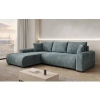 Luxusbetten24 Schlafsofa Designer Sofa Hanna, mit Schlaffunktion und Stauraum