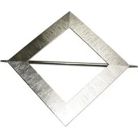 GARDINIA Dekoklammer Dekospange mit Stab Uranus, Gardinen, Vorhänge, (1-St), zum Dekorieren und Raffen
