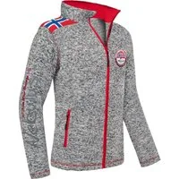 Nebulus Fleecejacke NORKY, P4945 - Herren, hellgrau melie, XL