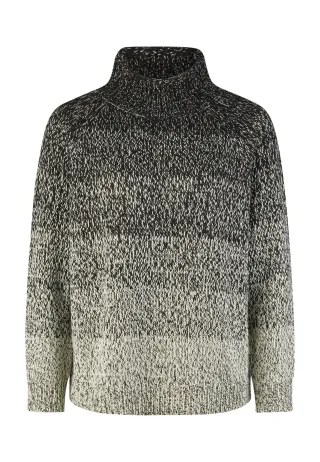Marc Aurel - Pullover mit Farbverlauf black varied - Gr. - 44