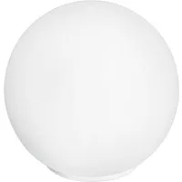 Luce Ambiente Design LED Nachttischlampe mit Glas-Kugel Lampenschirm, Ø 15cm, Dimmfunktion, LED wechselbar, Warmweiß, klein-e Kugelleuchte innen, Tischlampe inkl. E14 LED Leuchtmittel