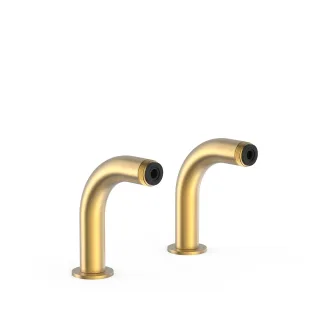 Tres Wasseranschlusswinkel zur Installation der Wannenrandarmatur. , 29987001OM 29987001OM