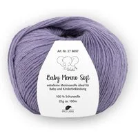 Pro Lana Baby Merino soft Häkelwolle, 100 m (Baby Merino Soft Wolle, zartes Gefühl auf der Babyhaut), 25 g