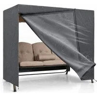 PlaneEasy.® Gartenmöbel-Schutzhülle Schutzhülle für Hollywoodschaukel 2,3,4-Sitzer - Plane Gartenschaukel (Packung, 1-St., Hollywoodschaukel-Schutzhülle), mit Reißverschluss