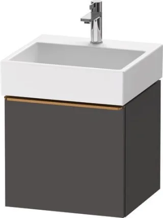 Duravit D-Neo Waschtischunterbau wandhängend Graphit Matt 484x442x440 mm - DE4270004490000 DE4270004490000
