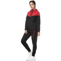 L.gonline Freizeitanzug Damen Jogginganzug, Freizeitanzug 984 (Kapuzenjacke mit Reißverschluss, Hose, 2-tlg), Fitness Freizeit Casual