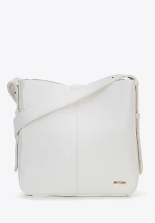Wittchen Damenhandtasche, Kunstleder, Creme, Öko-Leder