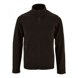 SOLS Herren Norman Fleece Jacke (Schwarz)