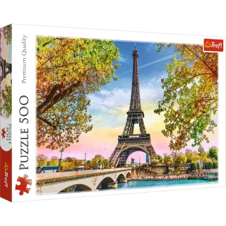Trefl Puzzle 37330 - Romantisches Paris [500 Teile]