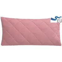 OTTO home Microfaserkissen Microlux Kopfkissen 40x80 cm, 80x80 cm, Füllung: 3D-Faserbällchen, Bezug: Microfaser-Feinbatist samtweich, Seitenschläfer, Rückenschläfer, Kissen, in den Farben: weiß, blau, rosa & grün