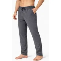 S&S Jogginghose Herren Sweathose Sporthose Freizeithose Hosen (Packung, 1-tlg., jogginghose herren) Gerades Bein / Rippbündchen, mit Reißverschluss