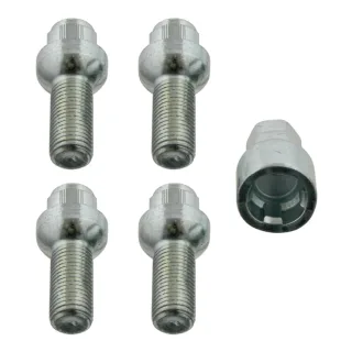 Febi Radschraubensatz abschlie?bar Audi Ford Mercedes Seat Skoda VW