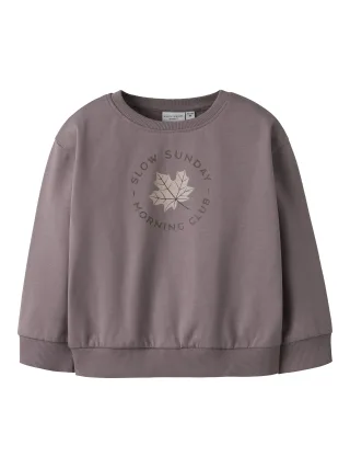 NAME IT - NMFVILOUI LS RLX SWEAT BRU - Gr. - 92