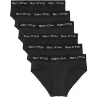 Marc O'Polo Slip 6er Pack Essentials (Spar-Set, 6-St) Slip / Unterhose - Baumwolle - ohne Eingriff - Atmungsaktiv