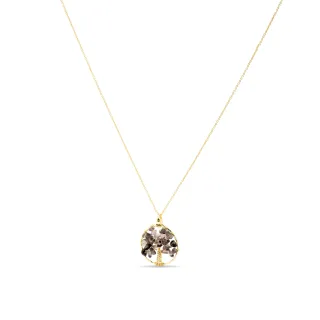 Halskette Luxenter Budleia aus 18 Karat Gelbgold