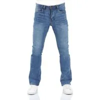 riverso Bootcut-Jeans Herren Jeanshose RIVFalko Boot Cut Fit Denim Hose mit Stretch