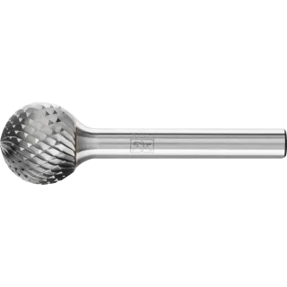 PFERD TOOLS Hartmetall Frässtift Kugel KUD Z4 universal mittel fein - 21112946