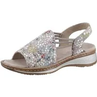 Ara HAWAII Riemchensandale, Sommerschuh, Sandalette, Keilabsatz, mit Stretch-Bänder, G-Weite