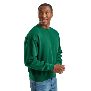 Fruit of the Loom - Sweatshirt für Herren/Damen Unisex, Super Baumwolle (College Grün)