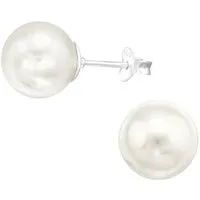 ALEXANDER YORK Paar Ohrstecker PERLE classic 10 mm I cream, 2-tlg., 925 Sterling Silber