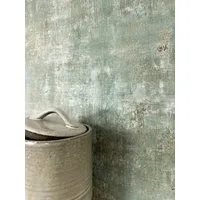 Newroom Vliestapete Tyana Green Tapete Betonoptik Putz,Beton,Metallic, Grün Tapete Modern Putz - Betonoptik Betonwand Gold Industrial Bauhaus Beton Metallic für Schlafzimmer Wohnzimmer Küche, Betonwand