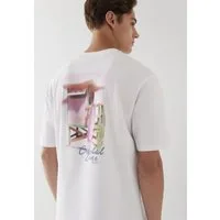 Mavi T-Shirt COASTAL ZONE TEE Backprint T-Shirt