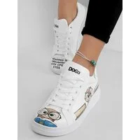 DOGO Ace Low-Top Sneaker The Wise Owl Damen Sneaker Sneaker Handgefertigt