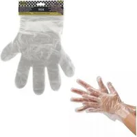 BENSON Reinigungshandschuh 50-1000 Einweghandschuhe Einmalhandschuhe (1000-St) PE-Handschuhe, Plastikhandschuhe