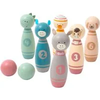 Sterntaler® Spiel Kegelspiel Holz, Familienspiel