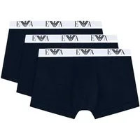 Emporio Armani Trunk 3er Pack Trunk (3-St., 3 Stück) mit elastischem Logo-Bund