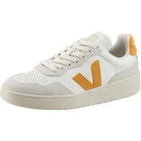 VEJA V-90 Sneaker Freizeitschuh, Halbschuh, Schnürschuh mit farbenfrohen Kontrastbesatz