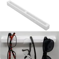 TSB Werk Brillenetui Brillenhalter Halterung Wandhalter Brillen Organizer, Aufhänger Aufbewahrung Schwarz Weiß