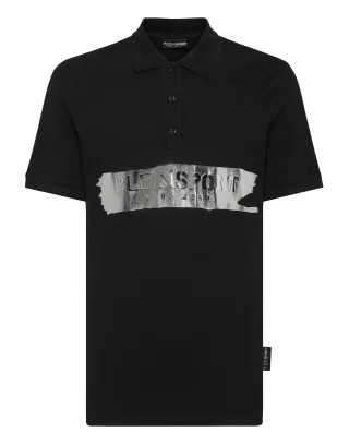 Poloshirt Silver Brush