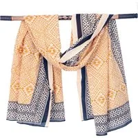 Guru-Shop Sarong Leichter Pareo Schal, Sarong, handbedrucktes..