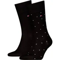 Tommy Hilfiger Socken TH MEN SOCK 2P DOT (2-Paar, 2 Paar) mit klassischer Markenprägung
