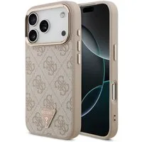 Guess Handyhülle GUESS Case für iPhone 17 Pro Strass Triangle Logo Handyhülle Cover Ros