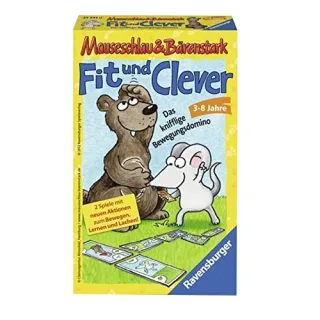 Ravensburger 23341 - Mauseschlau und Bärenstark: Fit und Clever - Mitbringspiel