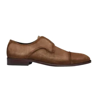Boss - "Derrek" Schnürschuhe für Herren, Wildleder, Niedriger Absatz (Mittelbeige)