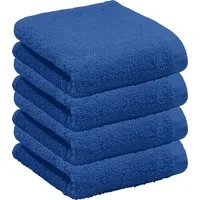 REDBEST Gästehandtuch Gästetuch "Oceanside" 4er-Pack, Leichtfrottier, Leichtfrottier Uni