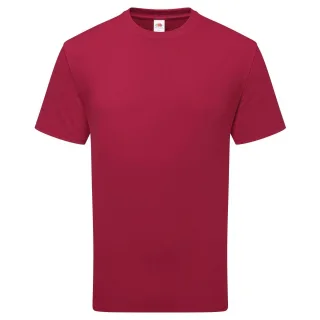 Fruit of the Loom - "Pure" T-Shirt für Herren/Damen Unisex, Baumwolle (Cranberry)