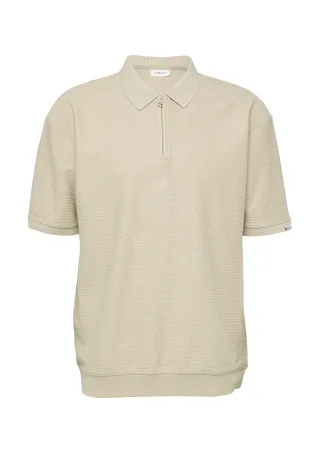 s.Oliver - Polo-Shirt beige - Gr. - XXL